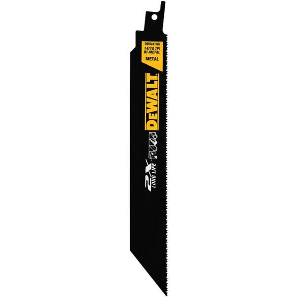 DEWALT 8" 2X 14/18TPI Reciprocating Saw Blade