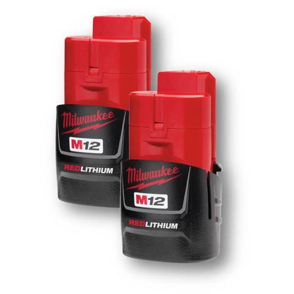 Milwaukee 2-Pack M12 REDLITHIUM Compact Batteries