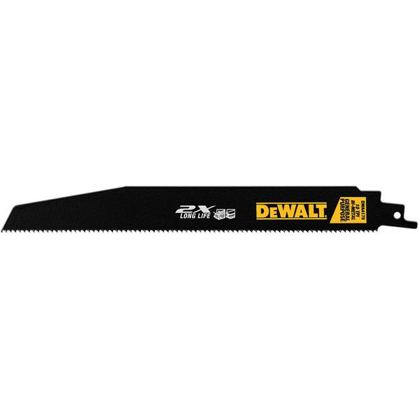 DEWALT 9" 10TPI 2X Reciprocating Saw Blade