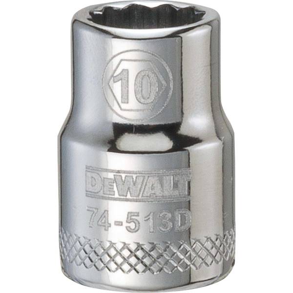 DEWALT 12 Point 3/8" Drive Socket 10 MM