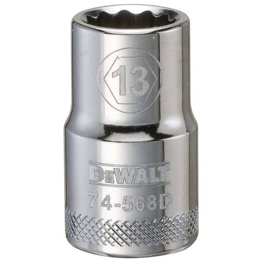 DEWALT 12 Point 1/2" Drive Socket 12 MM