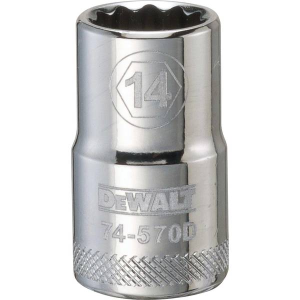 DEWALT 12 Point 1/2" Drive Socket 12 MM