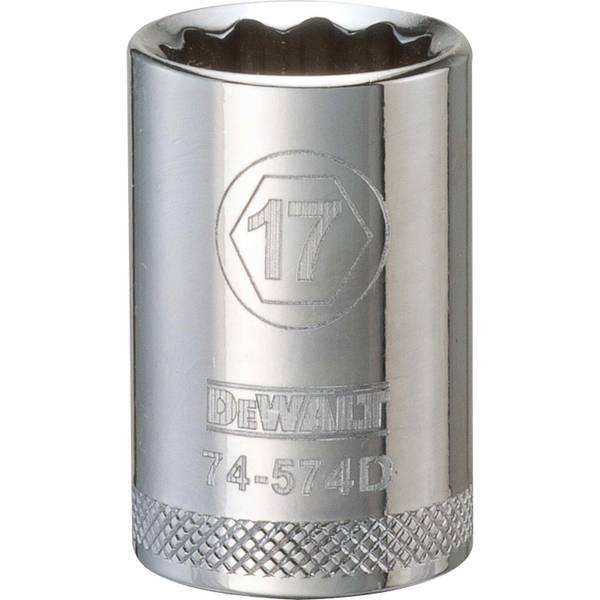 DEWALT 12 Point 1/2" Drive Socket 12 MM