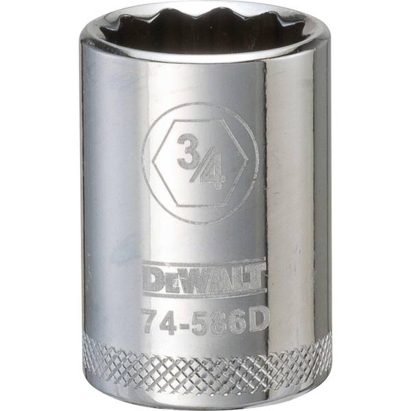 DEWALT 12 Point 1/2" Drive Socket 1/2" SAE