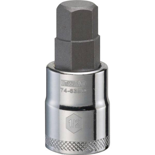 DEWALT 3/8" Drive Hex Bit Socket 3/8" SAE