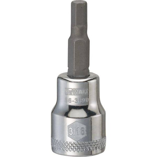 DEWALT 5/32" SAE 3/8" Drive Hex Bit Socket