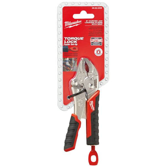 Milwaukee 5" Curved Jaw Locking Pliers