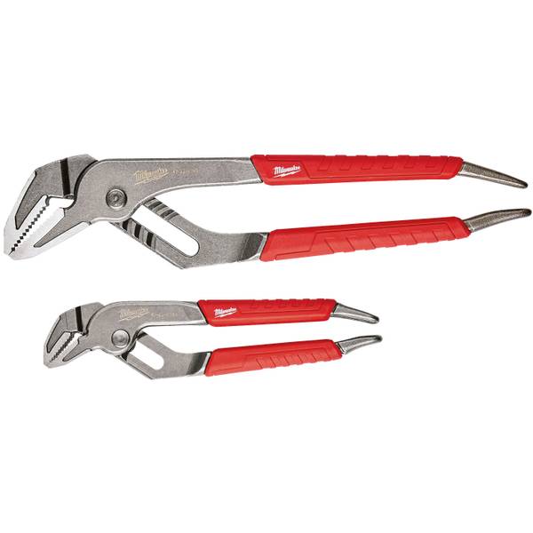 Milwaukee 6" & 10" Straight Jaw Pliers Set