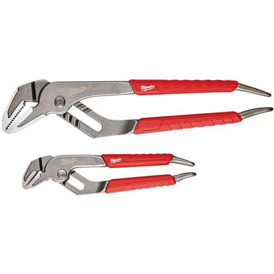 Milwaukee 6" & 10" Straight Jaw Pliers Set