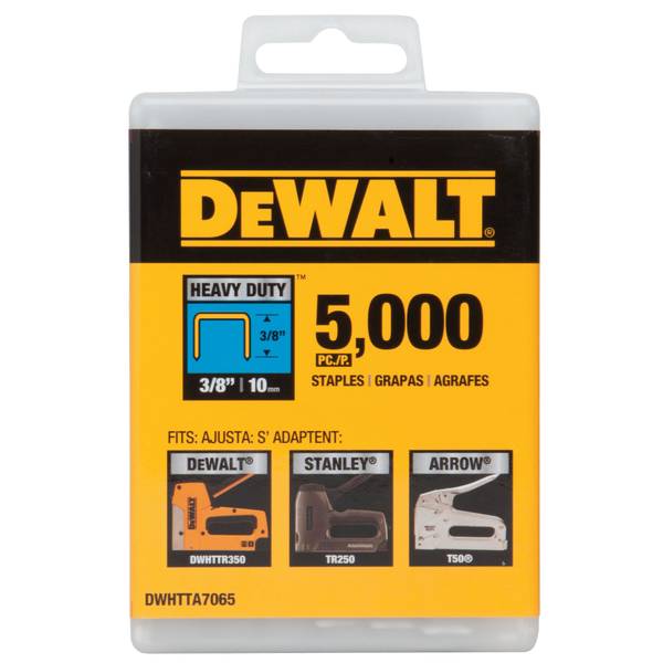 DEWALT 3/8" Heavy Duty Staples