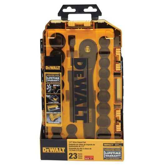 DEWALT 23-Piece 1/2" Drive Impact Socket Set