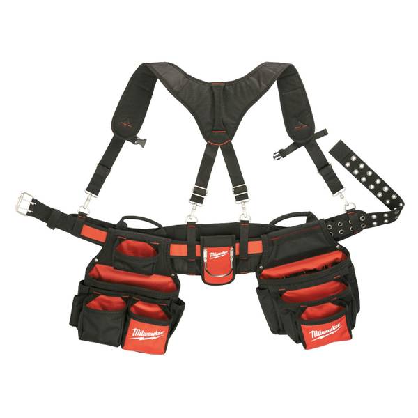 Milwaukee Contractor Work Belt with Suspension Rig